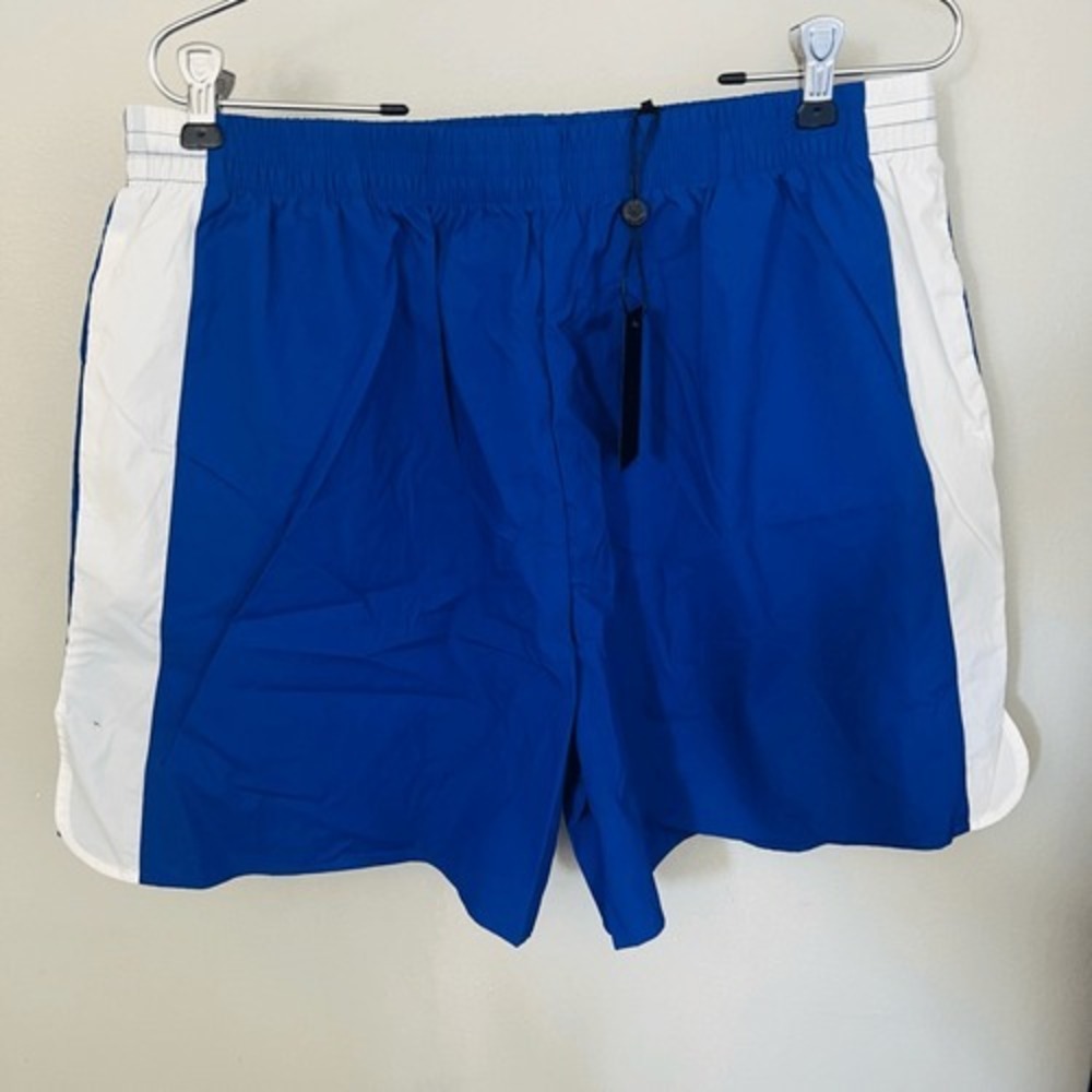 RAG & BONE‎ Penn Pull-On Shorts, Relaxed Fit, Size Large (14/16), Blue, NWT